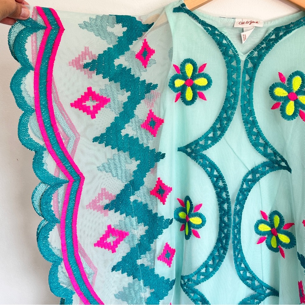 Cat and Jack Colorful Swim Coverup - Picture 5 of 5